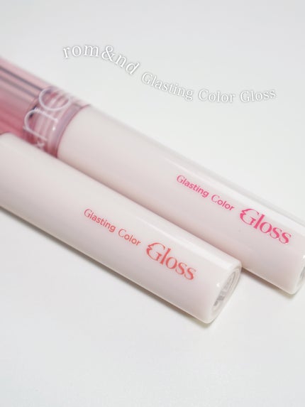 グラスティングカラーグロス/rom&nd/リップグロスを使ったクチコミ(2枚目)