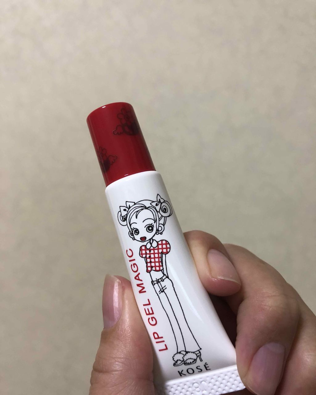 リップ ジェル マジック/コーセーコスメニエンス/リップグロスを使ったクチコミ（2枚目）
