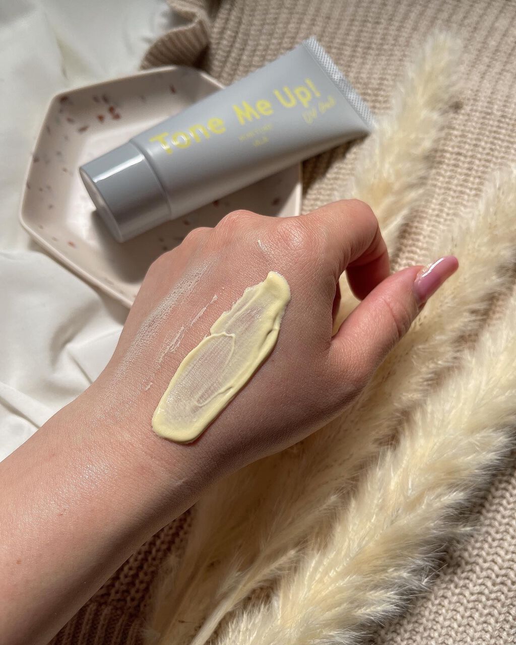 ミミチュール トーンミーアップ ＵＶジェル/クラブ/日焼け止めジェルを使ったクチコミ（3枚目）