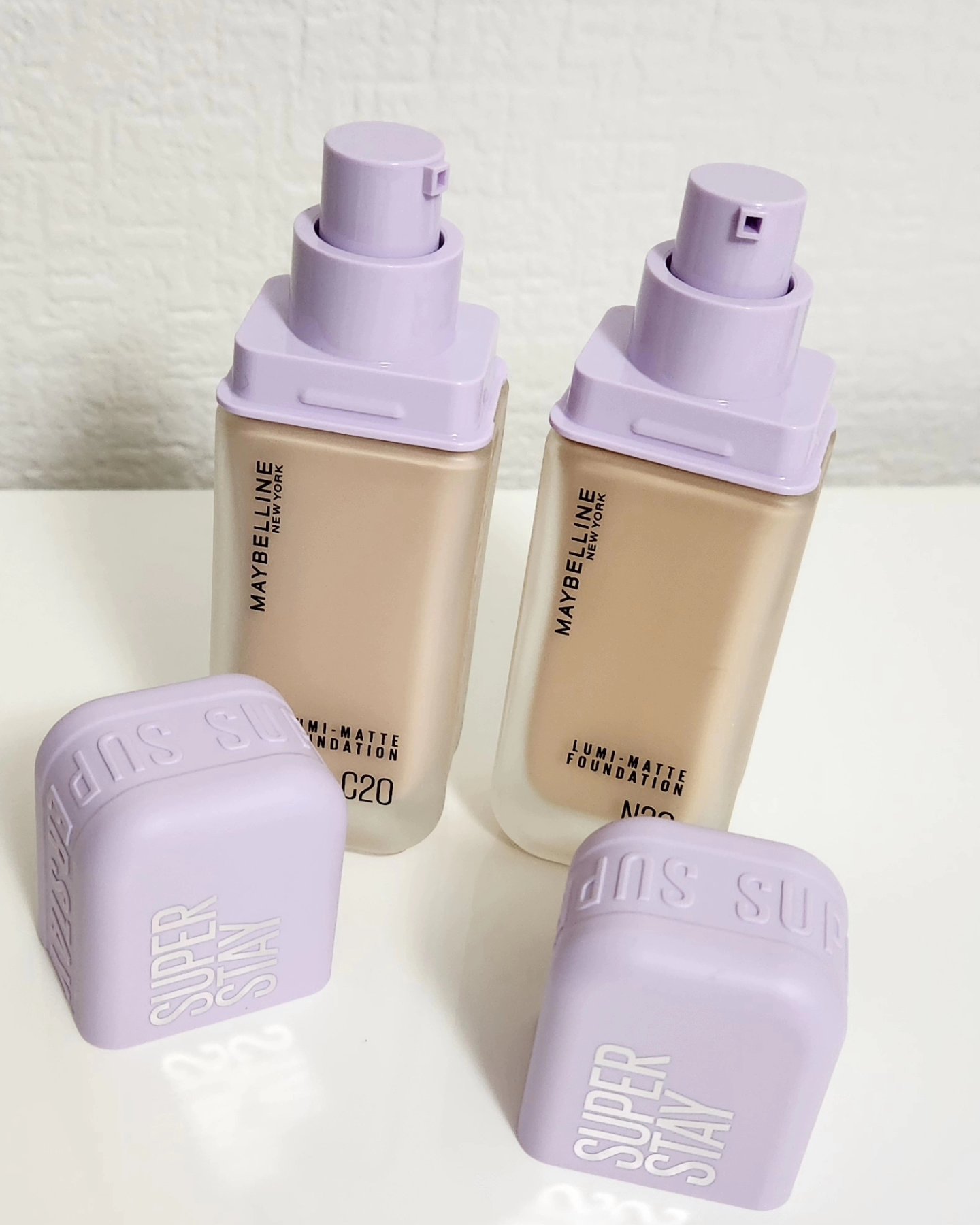 SPステイ ルミマット リキッド ファンデーション/MAYBELLINE NEW YORK/リキッドファンデーションを使ったクチコミ（2枚目）