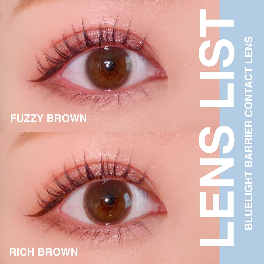 り on LIPS 「LENSLiSTサークルレンズファジーブラウン/リッチブラウン..」(1枚目)