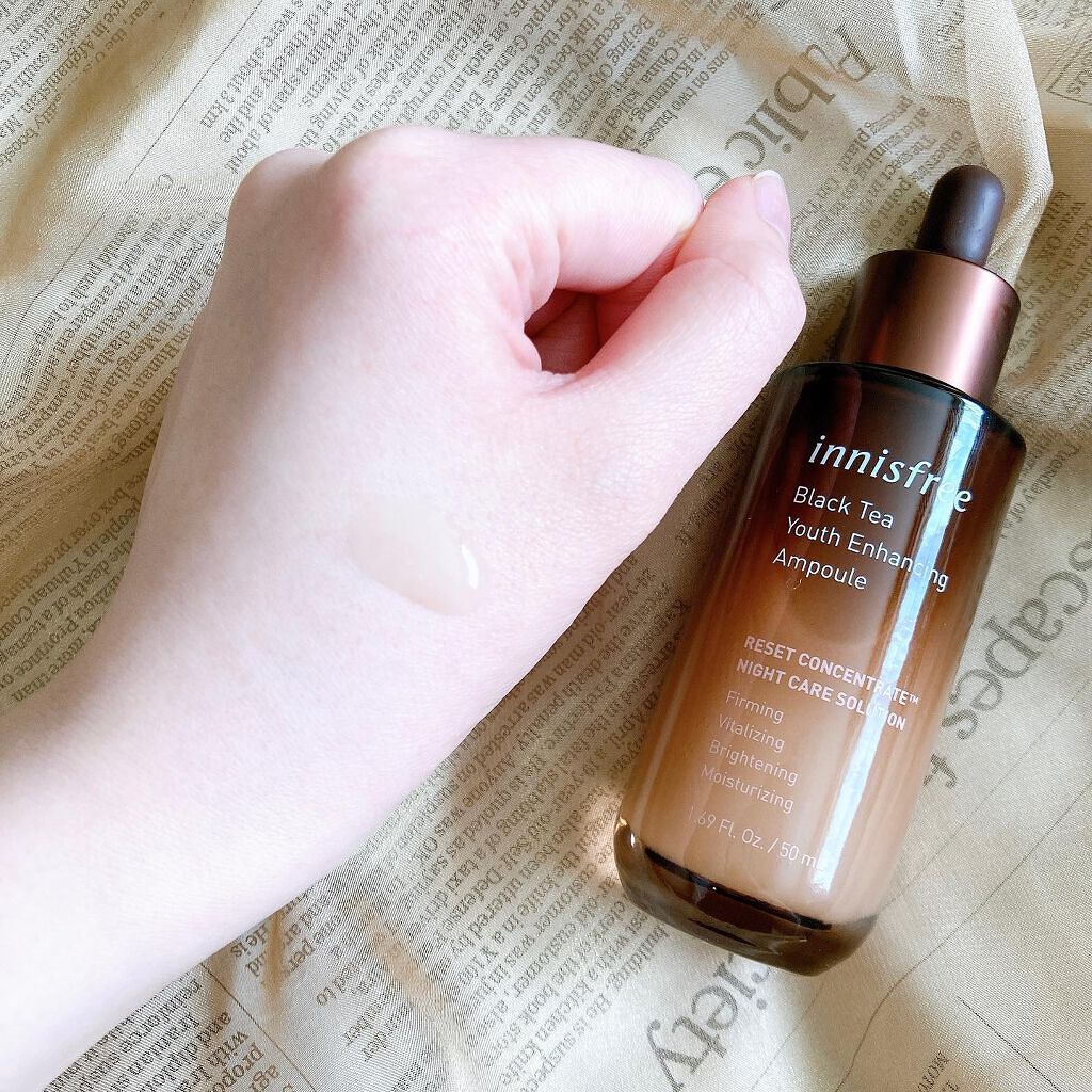 ブラックティー ユース セラム/innisfree/美容液を使ったクチコミ(3枚目)