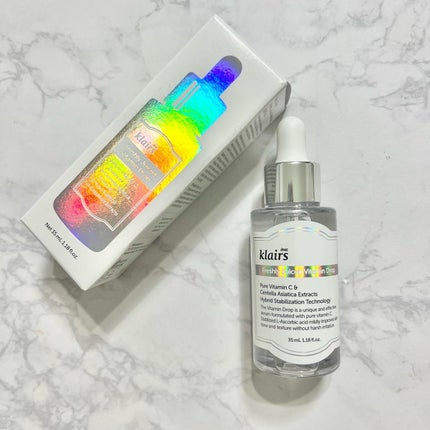 フレッシュリージュースドビタミンドロップ(35ml)/Klairs/美容液を使ったクチコミ(1枚目)