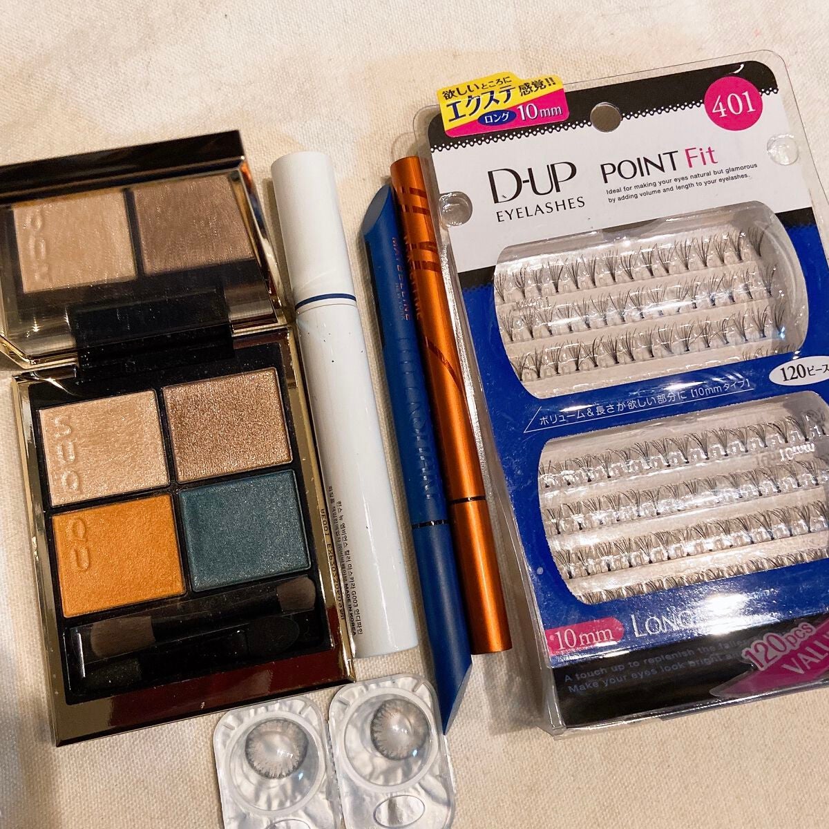 アイラッシュ ポイントフィット/D-UP/つけまつげを使ったクチコミ(1枚目)