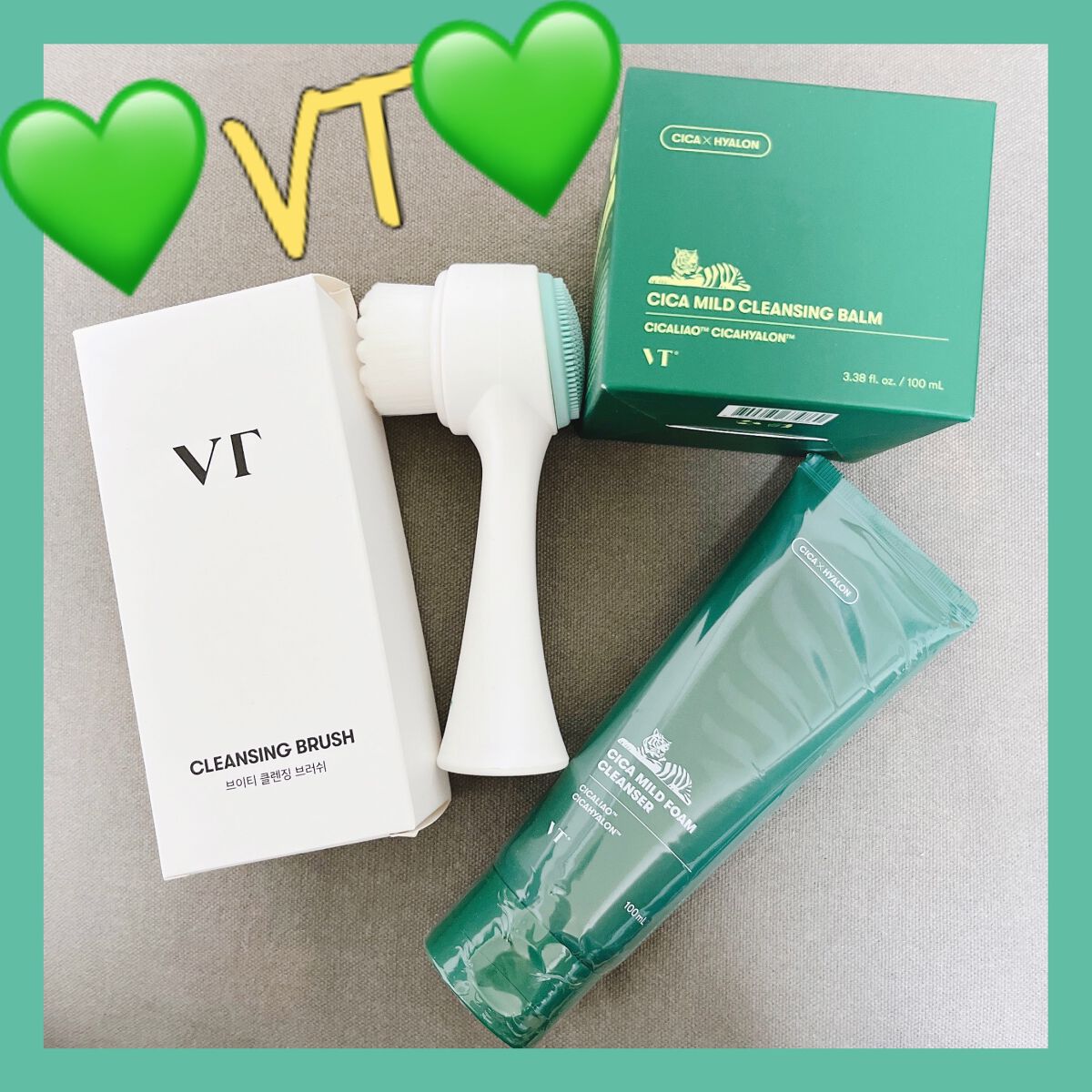 CICA マイルドフォームクレンザー/VT/洗顔フォームを使ったクチコミ（1枚目）
