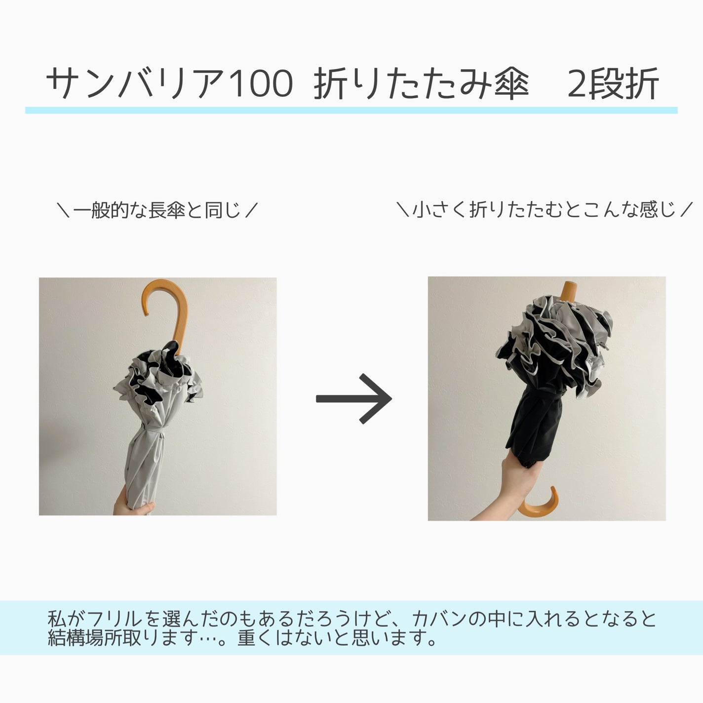 サンバリア100/サンバリア100/日傘を使ったクチコミ(2枚目)