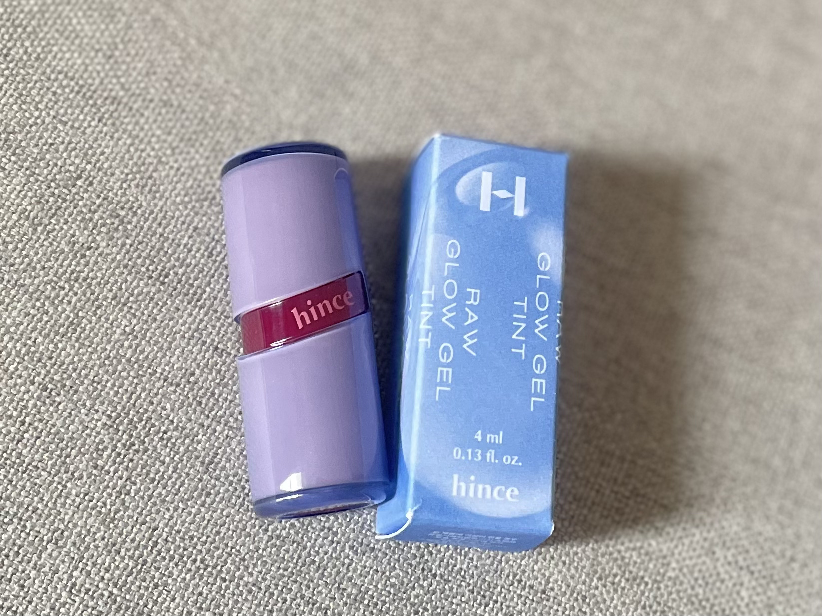 ロウグロウジェルティント R010 ロウ・チェリー/hince/リップティントを使ったクチコミ（2枚目）