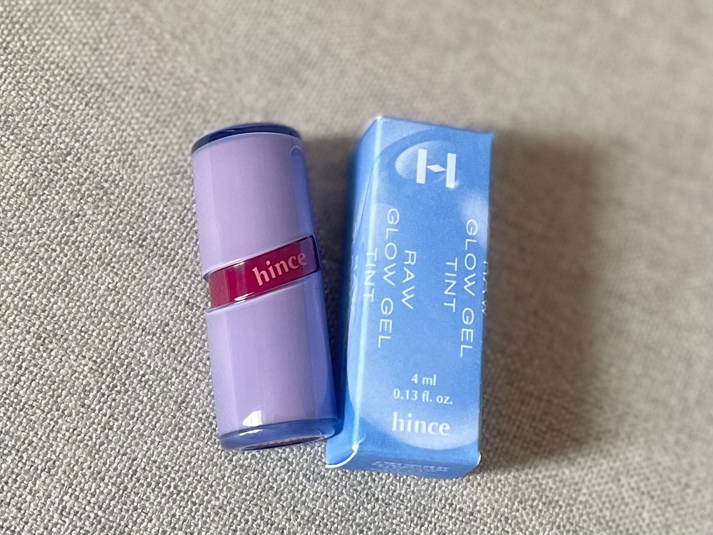 ロウグロウジェルティント/hince/リップティントを使ったクチコミ(2枚目)