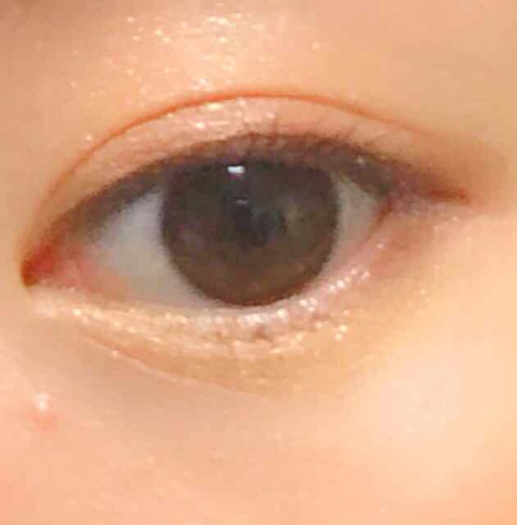 描くふたえアイライナー/CEZANNE/リキッドアイライナーを使ったクチコミ（2枚目）