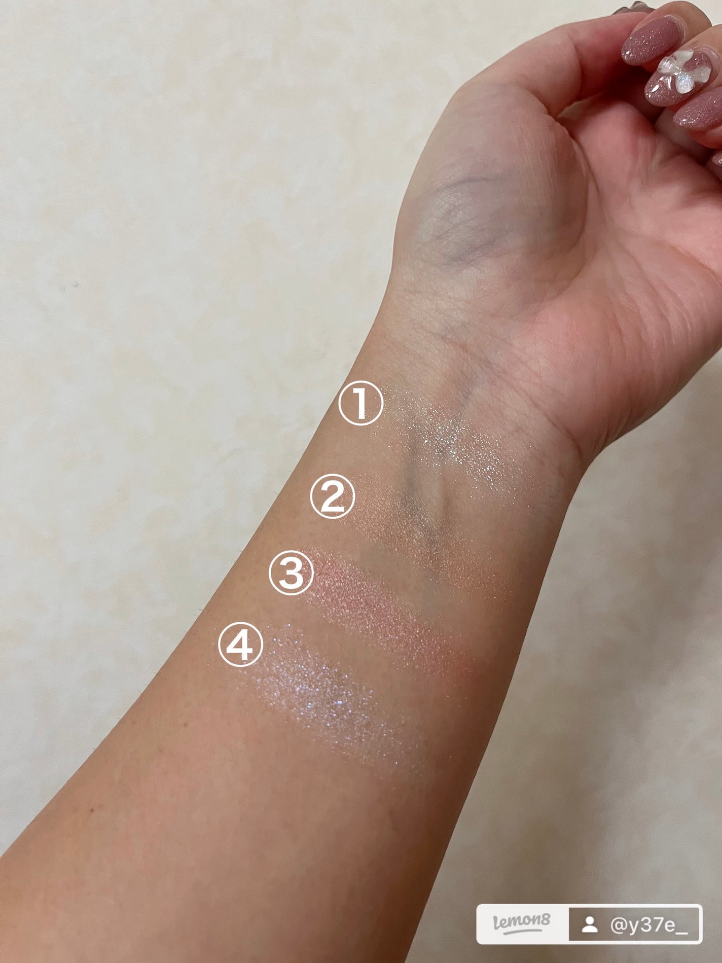 【旧】ディオール バックステージ フェイス グロウ パレット/Dior/ハイライトを使ったクチコミ(3枚目)