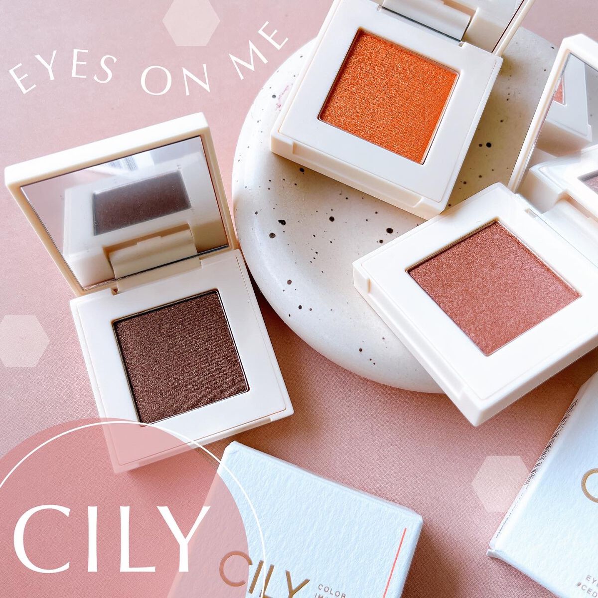 アイズオンミー/CILY/単色アイシャドウを使ったクチコミ(1枚目)