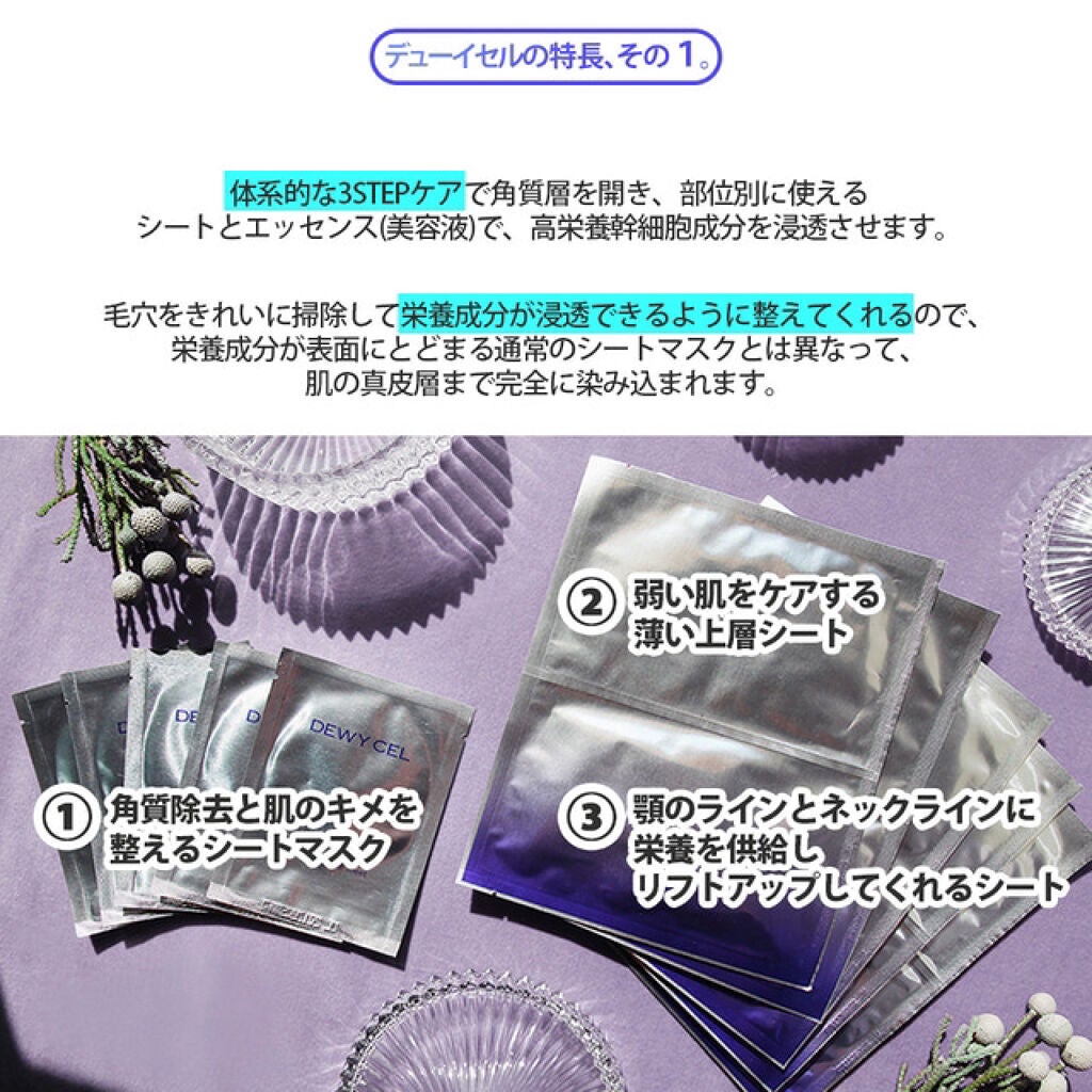 デュイセル プライベートケアマスク/DEWYCEL/シートマスク・パックを使ったクチコミ(4枚目)