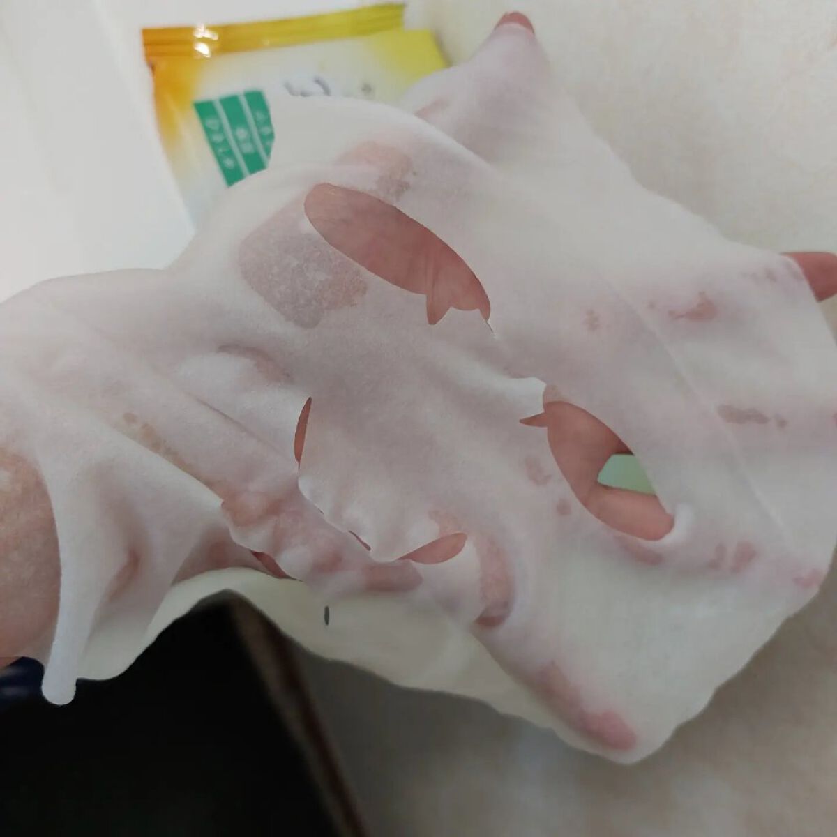 ルクエ ふきとり保湿マスク/ナリス化粧品/シートマスク・パックを使ったクチコミ（3枚目）