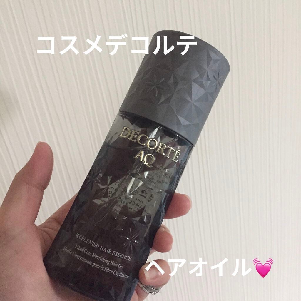 AQ リプレニッシュ ヘアエッセンス/DECORTÉ/ヘアオイルを使ったクチコミ(1枚目)