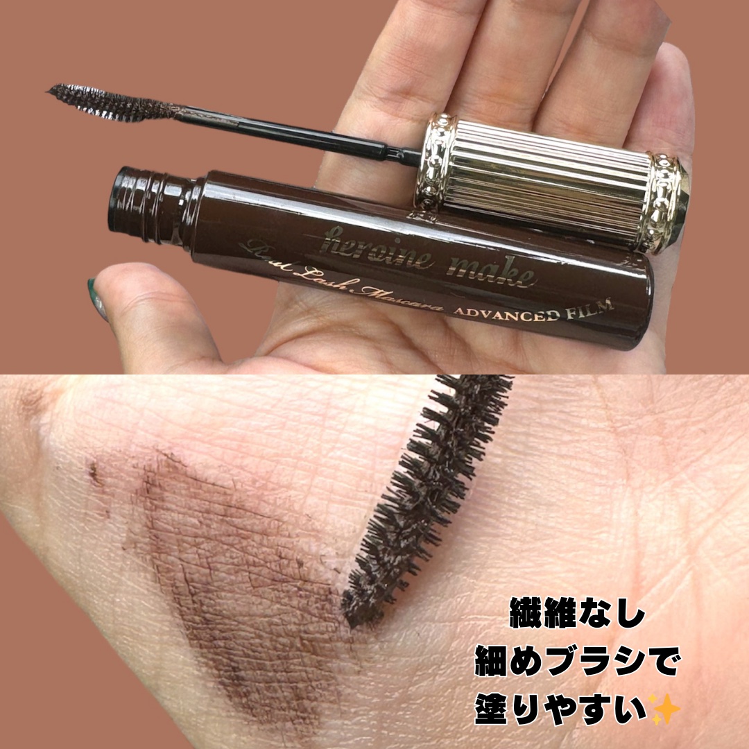ヒロインメイク リアルラッシュマスカラ アドバンストフィルム/ヒロインメイク/マスカラを使ったクチコミ（2枚目）