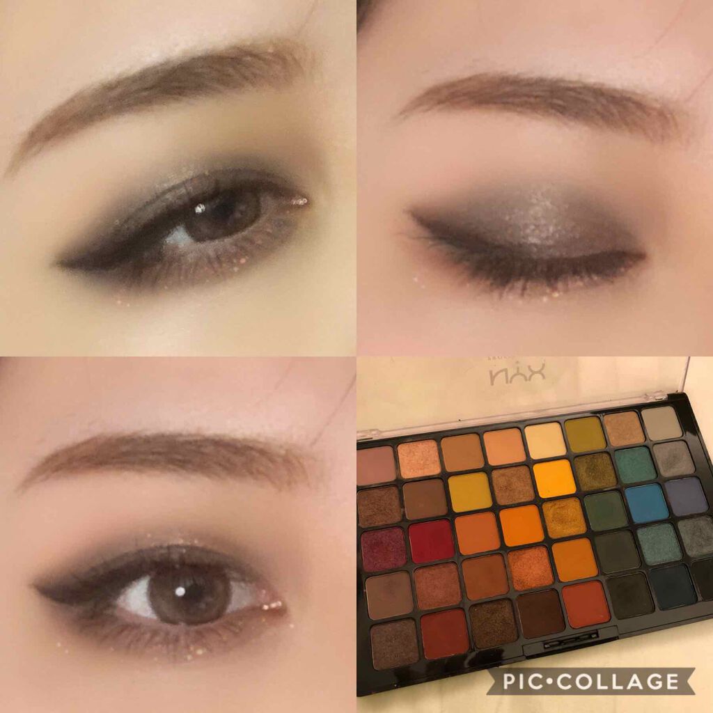 モダン ドリーマー シャドウ パレット/NYX Professional Makeup/アイシャドウパレットを使ったクチコミ(1枚目)