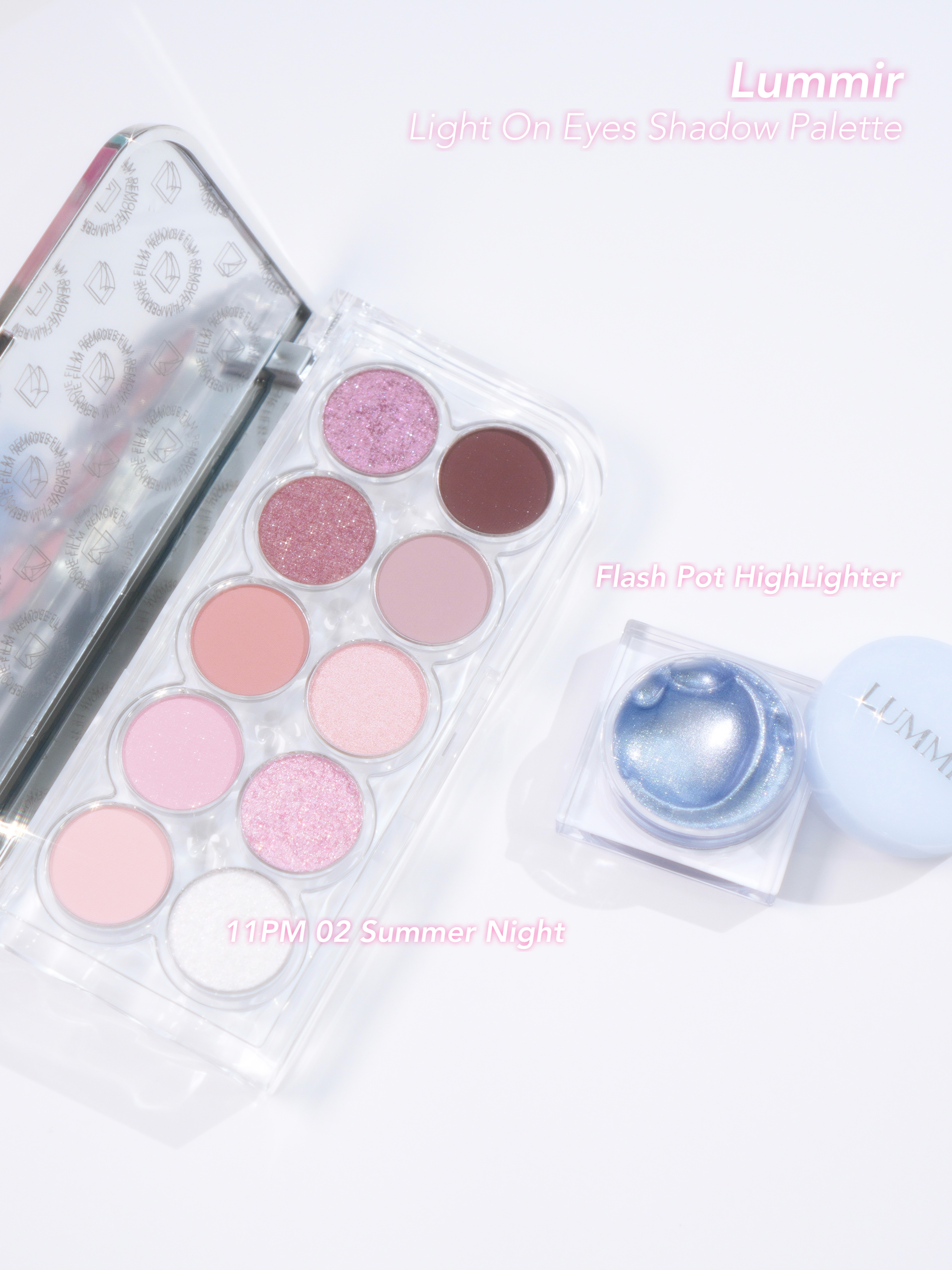 ライト オン アイズ シャドウ パレット/Lummir/アイシャドウパレットを使ったクチコミ（2枚目）