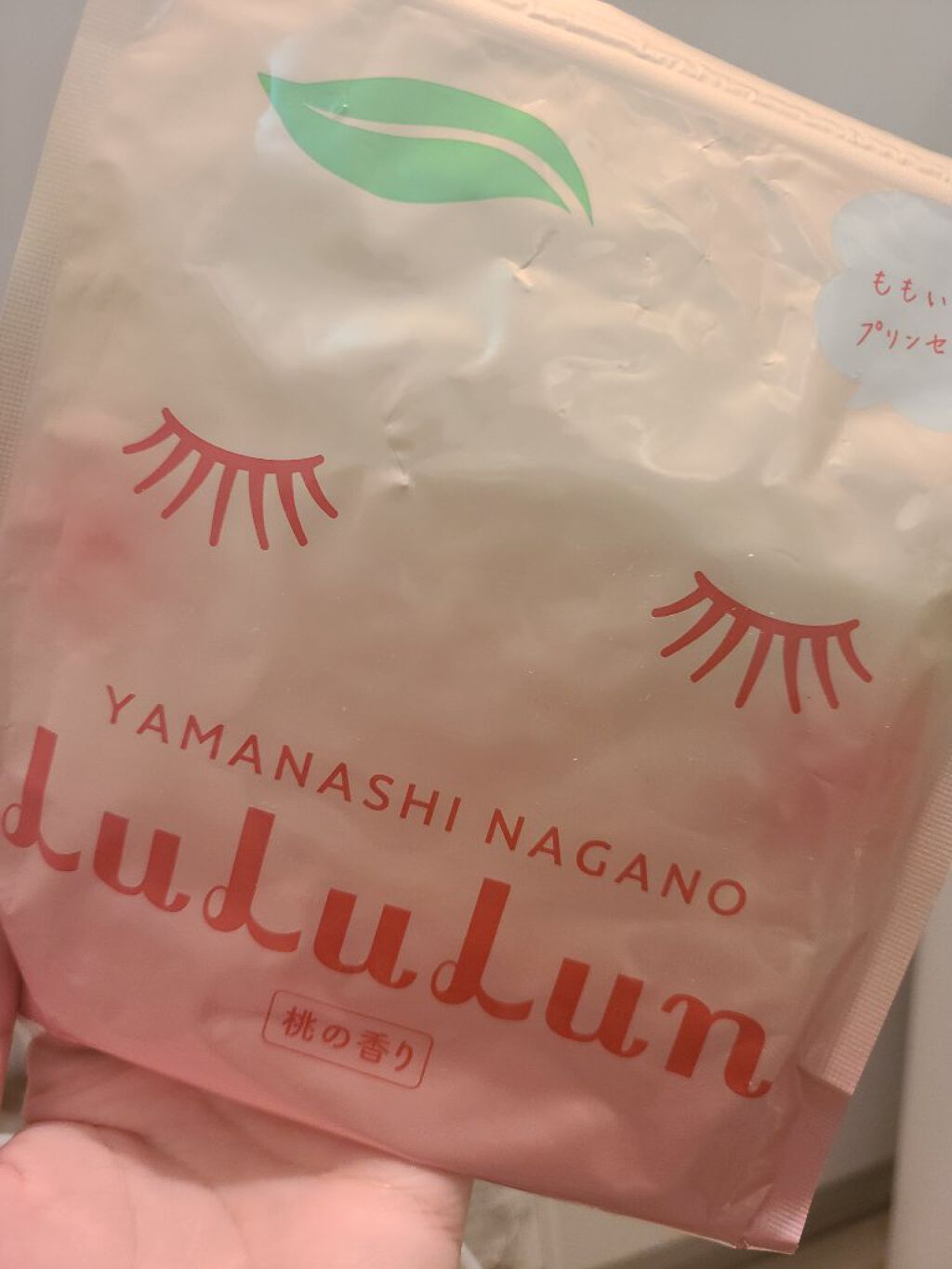山梨・長野ルルルン（桃の香り）/ルルルン/シートマスク・パックを使ったクチコミ（1枚目）