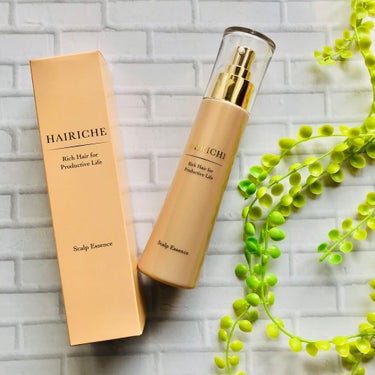 HAIRICHE 薬用スカルプエッセンスのクチコミ「HAIRICHE 薬用スカルプエッセンス﻿
医薬部外品　100ml １ヶ月分﻿
💗女性のため.....」（1枚目）