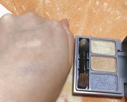 スリーサムデザイニングアイカラー/& WOLF/アイシャドウパレットを使ったクチコミ(3枚目)