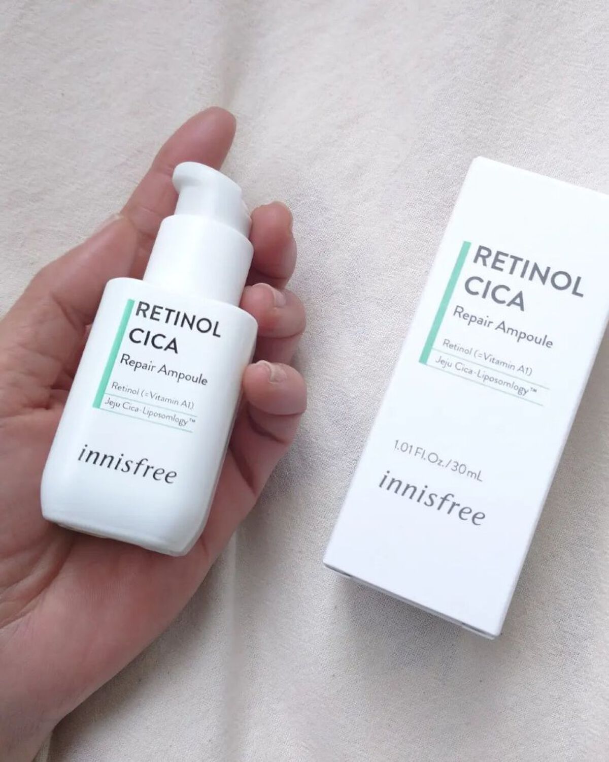 レチノール　シカ　リペア　セラム/innisfree/美容液を使ったクチコミ（2枚目）