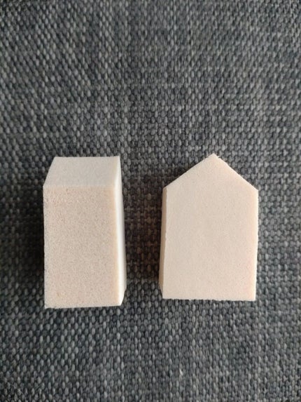 matsukiyo メイクアップスポンジ ハウス型/matsukiyo/パフ・スポンジを使ったクチコミ(3枚目)