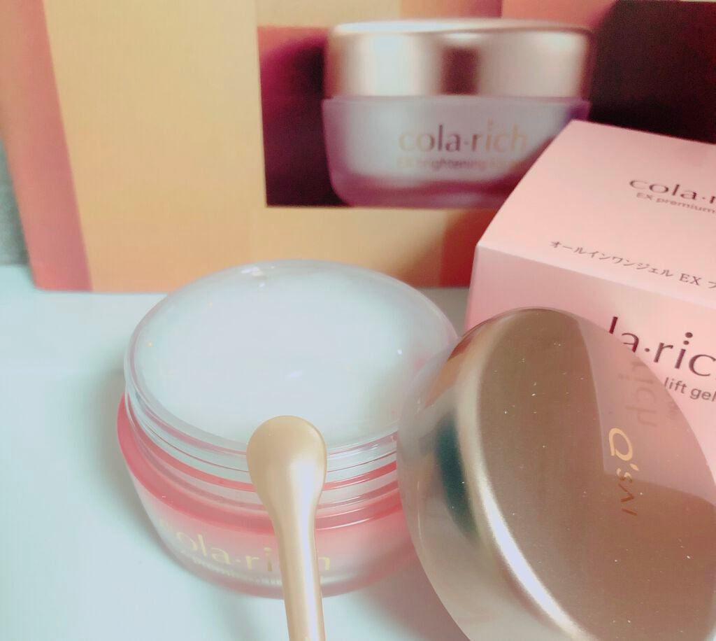 EX ブライトニングリフトジェル/コラリッチ/オールインワン化粧品を使ったクチコミ(2枚目)