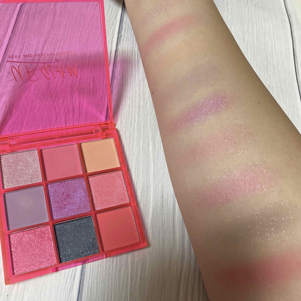 UR GLAM　BLOOMING EYE COLOR PALETTE/U R GLAM/アイシャドウパレットを使ったクチコミ（3枚目）