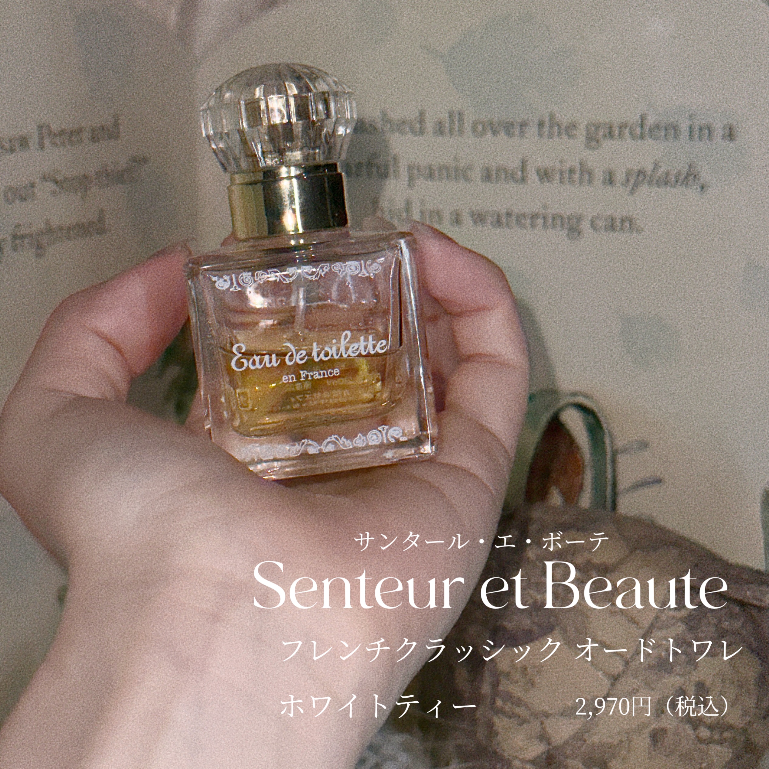 フレンチクラシック オードトワレ ホワイトティー/サンタール・エ・ボーテ/香水(レディース)を使ったクチコミ（2枚目）