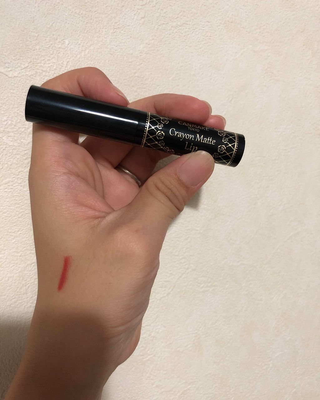 クレヨンマットリップ/キャンメイク/口紅を使ったクチコミ(2枚目)