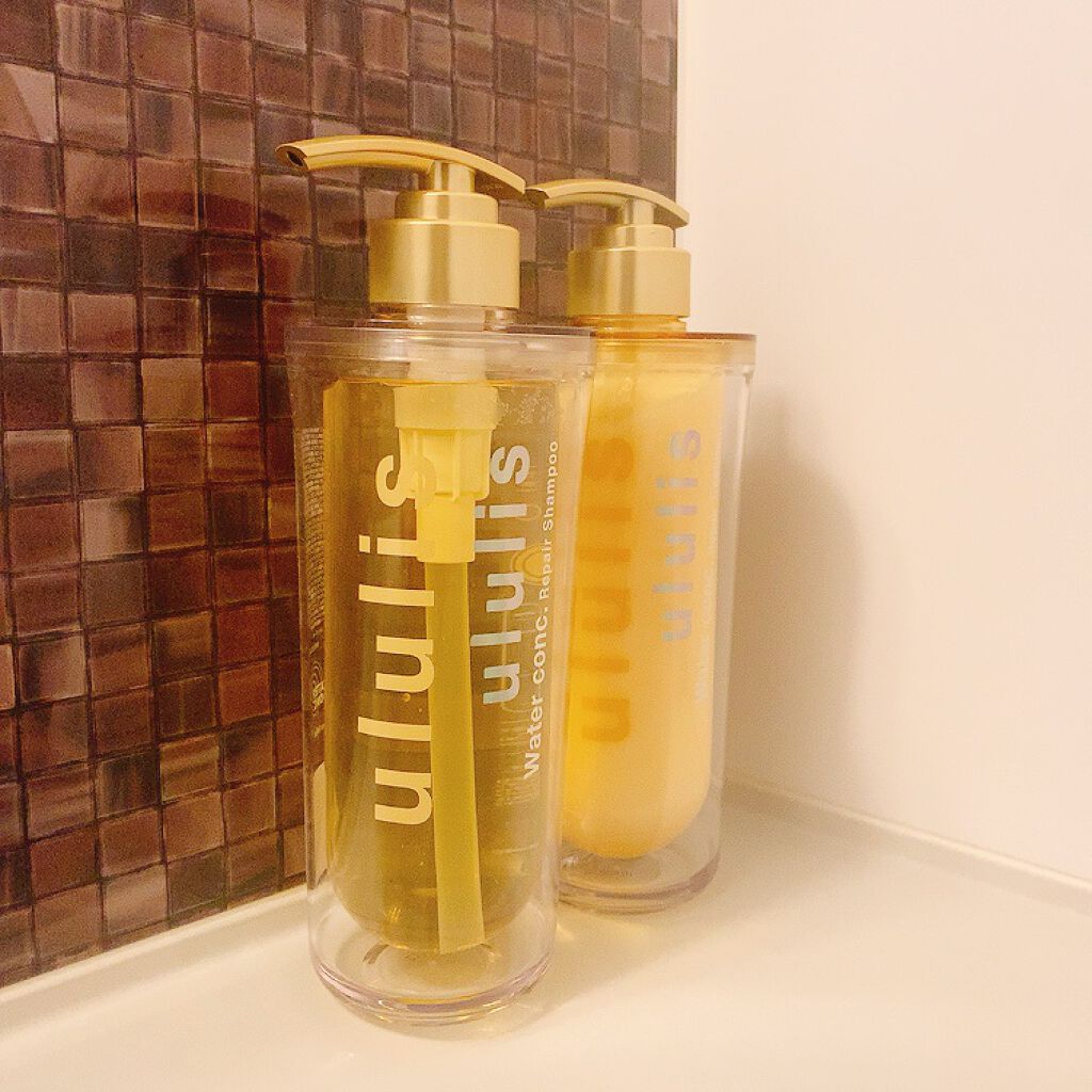 ウォーターコンク リペアシャンプー/ヘアトリートメント/ululis/シャンプー・コンディショナーを使ったクチコミ(1枚目)