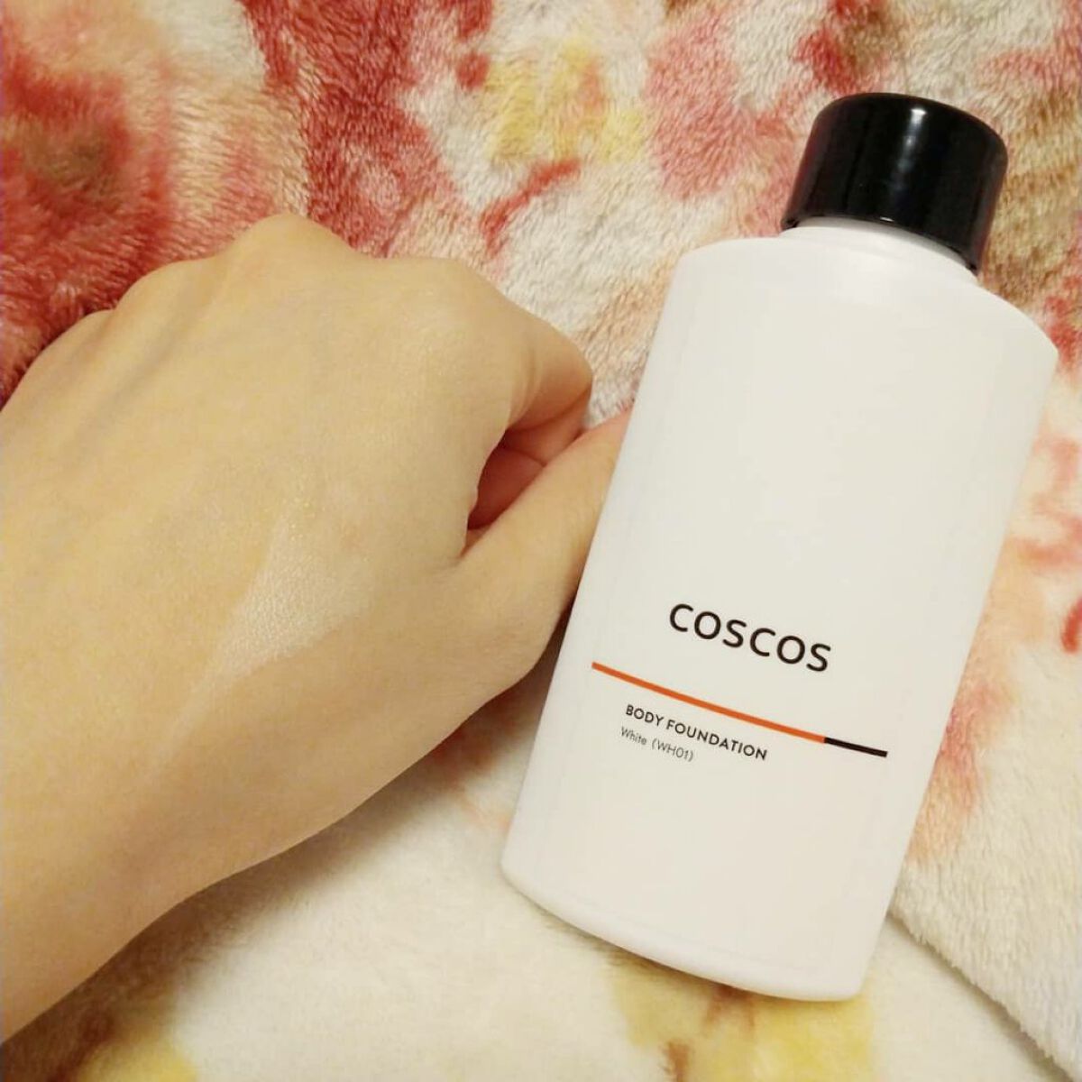 ボディファンデーション ホワイト​/COSCOS/ボディミルクを使ったクチコミ（2枚目）