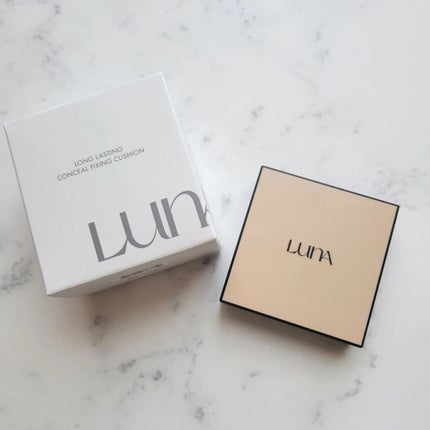 ロングラスティングコンシールフィクシングクッション /LUNA/クッションファンデーションを使ったクチコミ(10枚目)