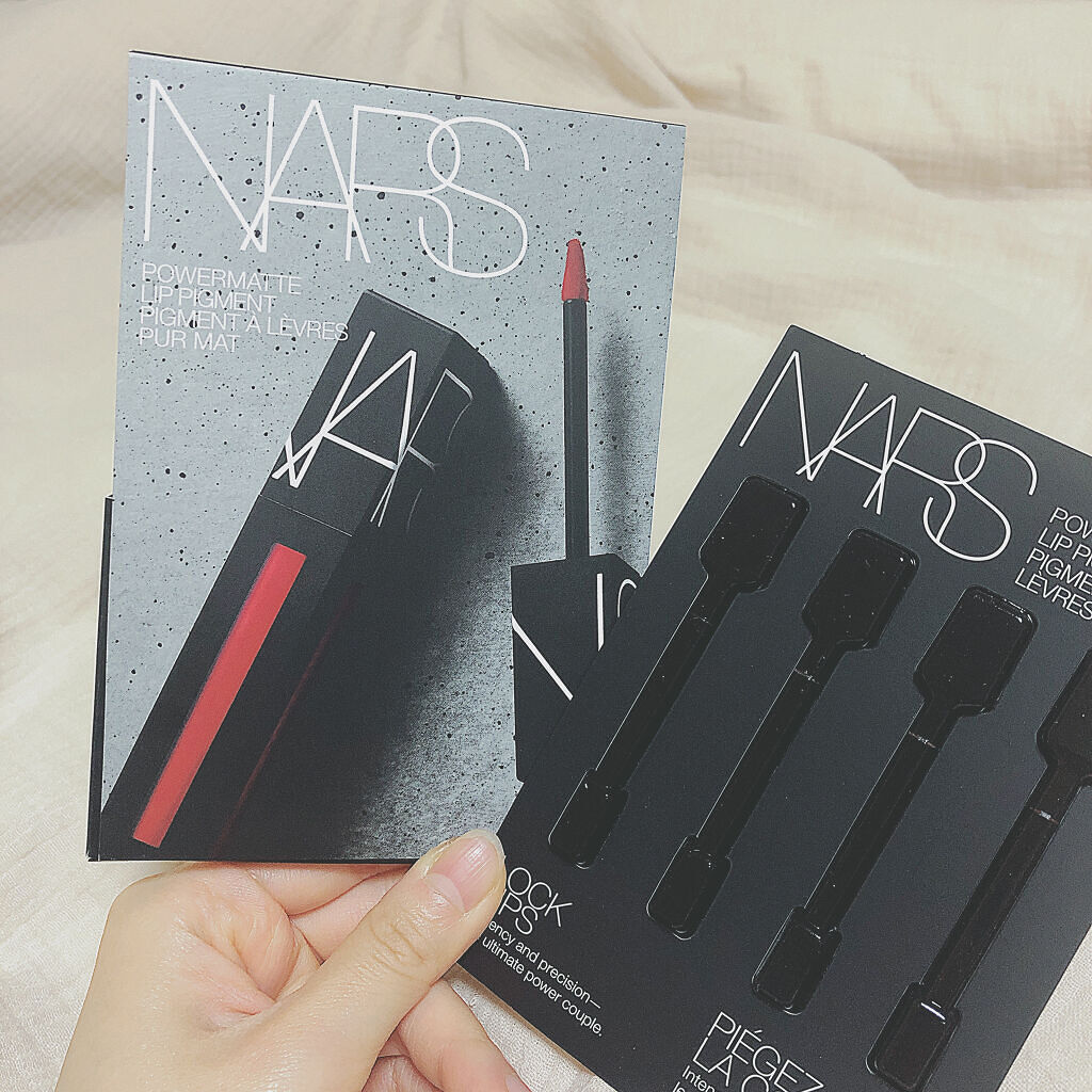 パワーマットリップピグメント/NARS/口紅を使ったクチコミ（2枚目）