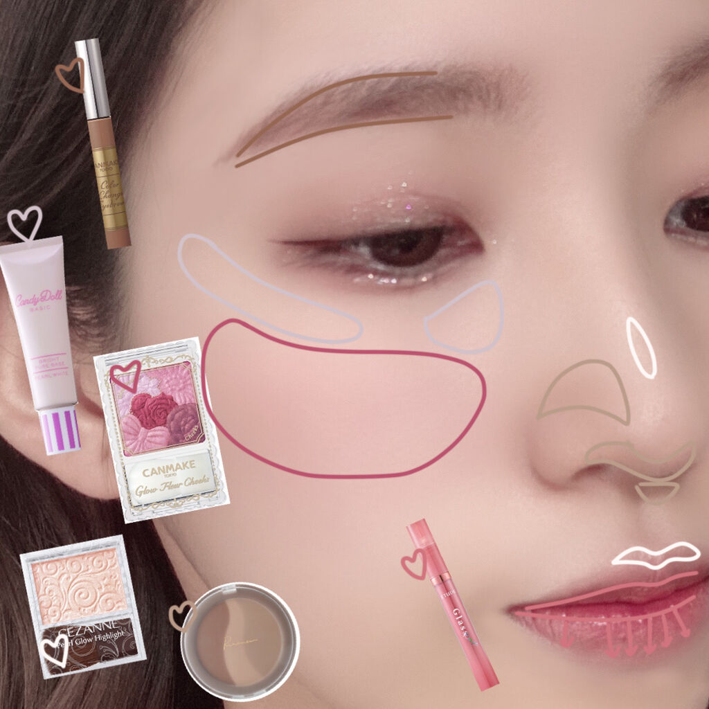 パールグロウハイライト/CEZANNE/パウダーハイライトを使ったクチコミ（2枚目）