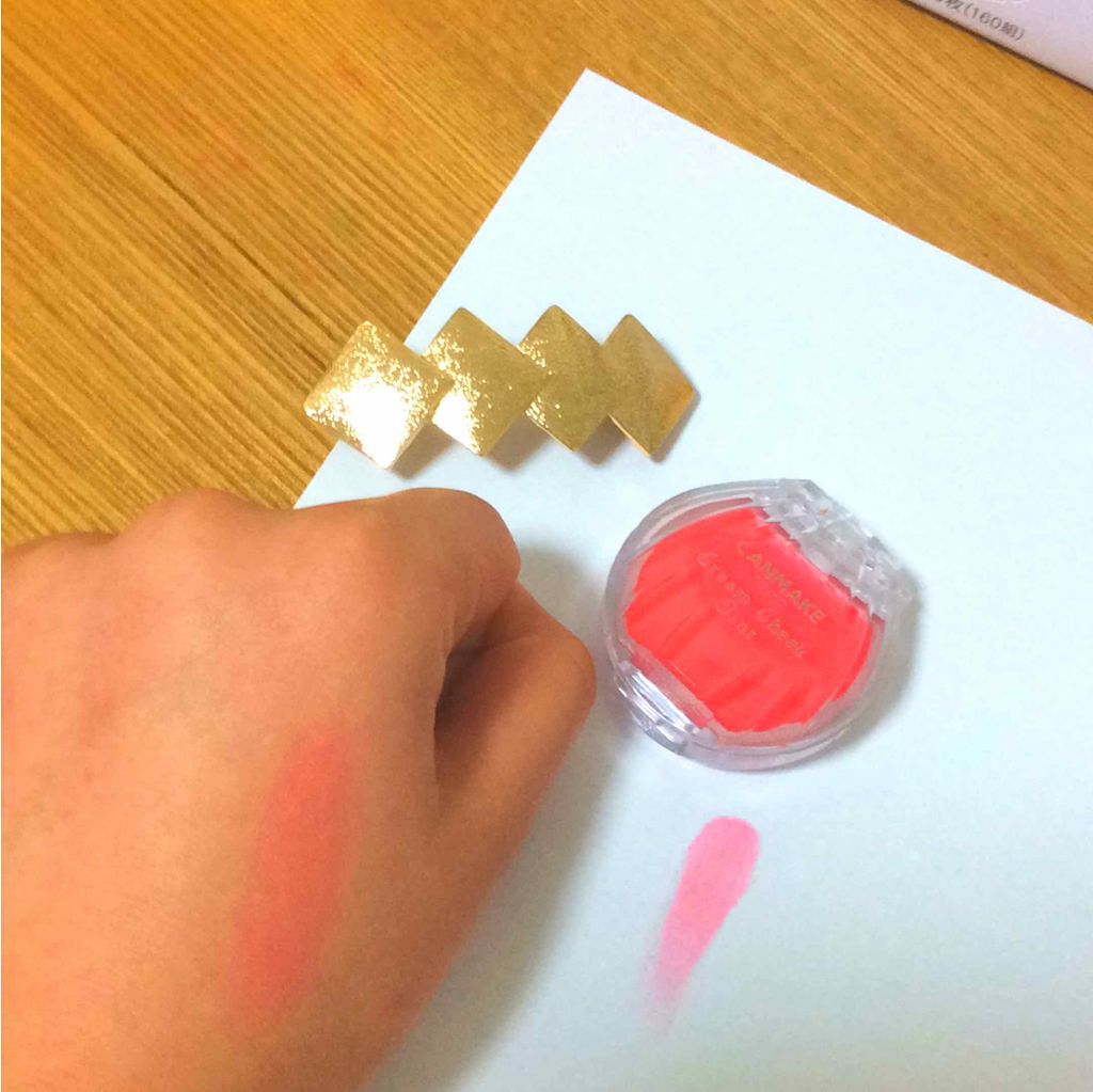 クリームチーク ティント/キャンメイク/ジェル・クリームチークを使ったクチコミ（2枚目）