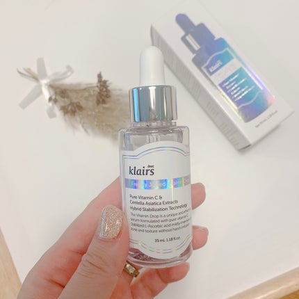 フレッシュリージュースドビタミンドロップ(35ml)/Klairs/美容液を使ったクチコミ(2枚目)