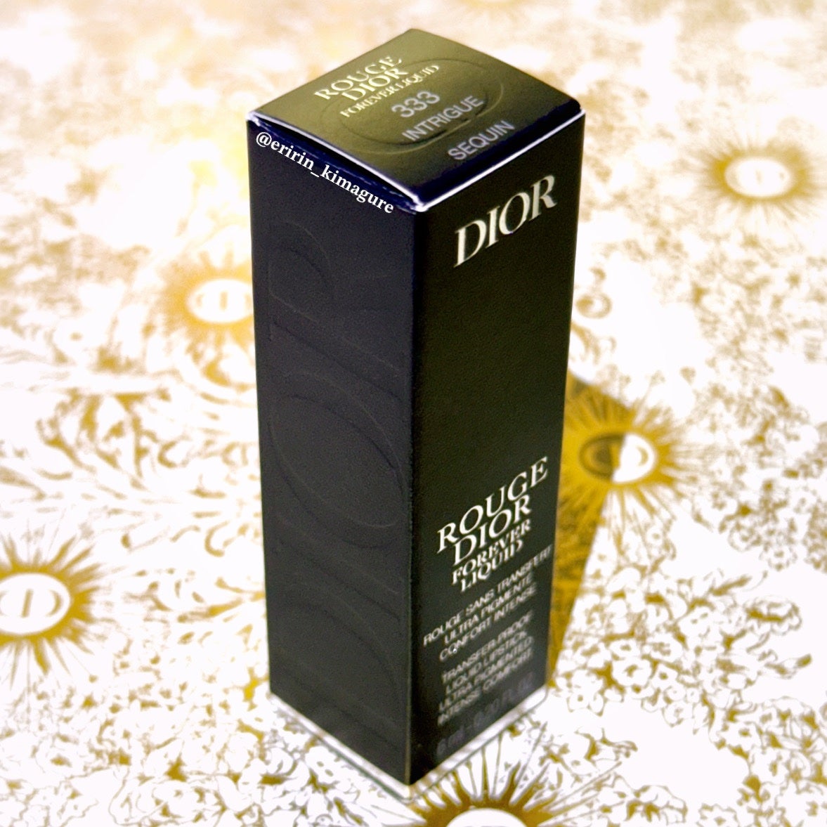 ルージュ ディオール フォーエヴァー リキッド シークイン(クリスマス コレクション 2024 限定品)/Dior/口紅・グロス・リップライナー・リップケアを使ったクチコミ(10枚目)