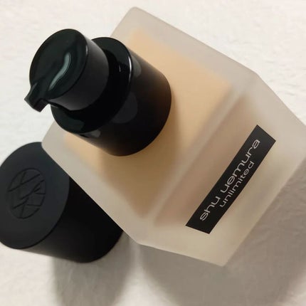 (旧)アンリミテッド ラスティング フルイド/shu uemura/リキッドファンデーションを使ったクチコミ(3枚目)
