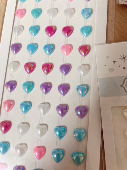 ネイルシール/セリア/ネイルシールを使ったクチコミ(3枚目)