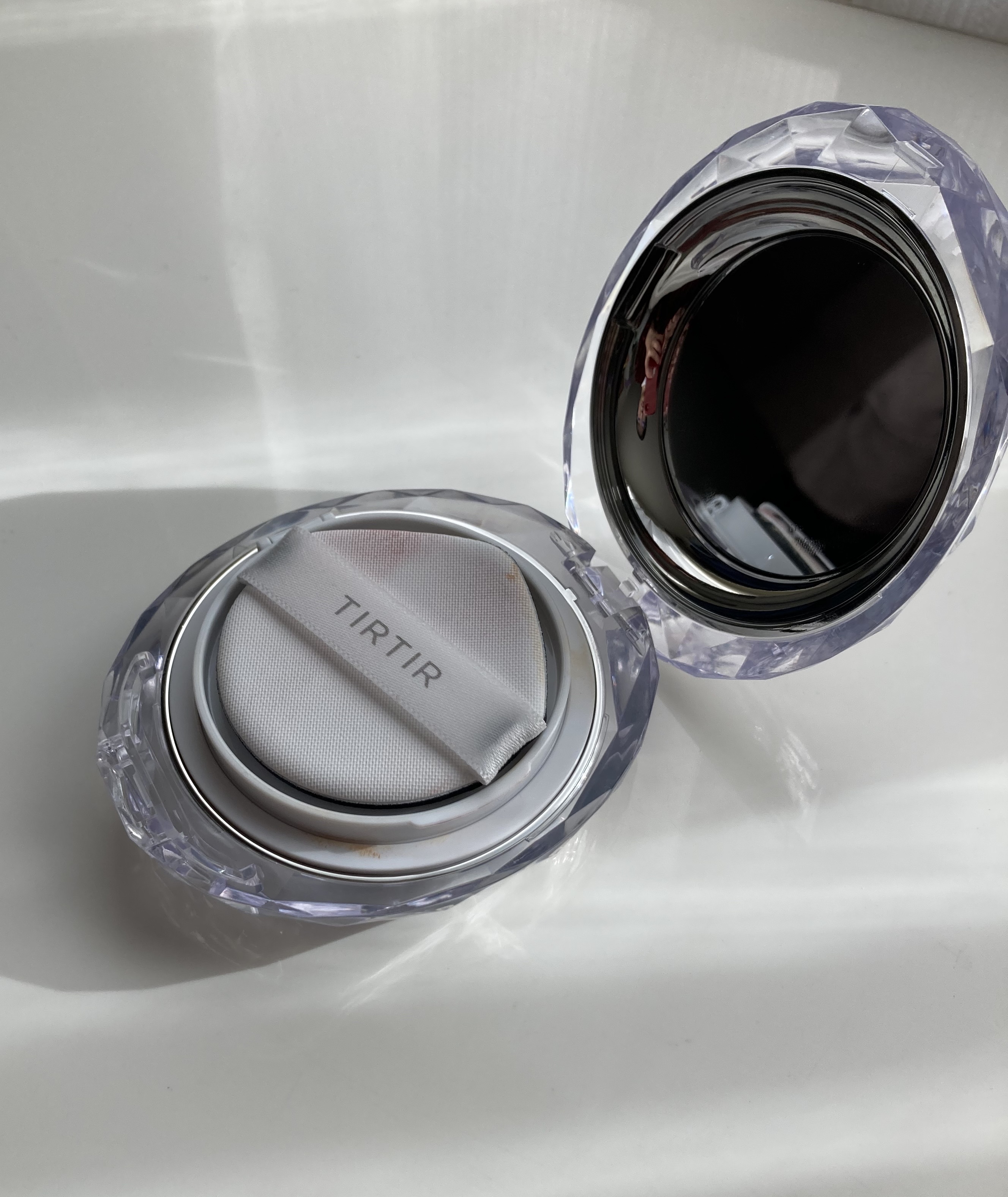 マスクフィット クリスタルメッシュクッション/TIRTIR(ティルティル)/クッションファンデーションを使ったクチコミ（3枚目）