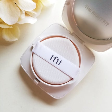 レイヤリングフィットカバークッションEX/TFIT/クッションファンデーションを使ったクチコミ(3枚目)