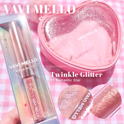 トゥインクルグリッター/VAVI MELLO/グリッターを使ったクチコミ(1枚目)