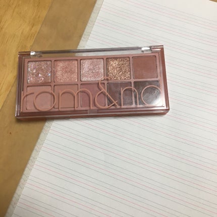 ベターザンパレット/rom&nd/アイシャドウパレットを使ったクチコミ(2枚目)