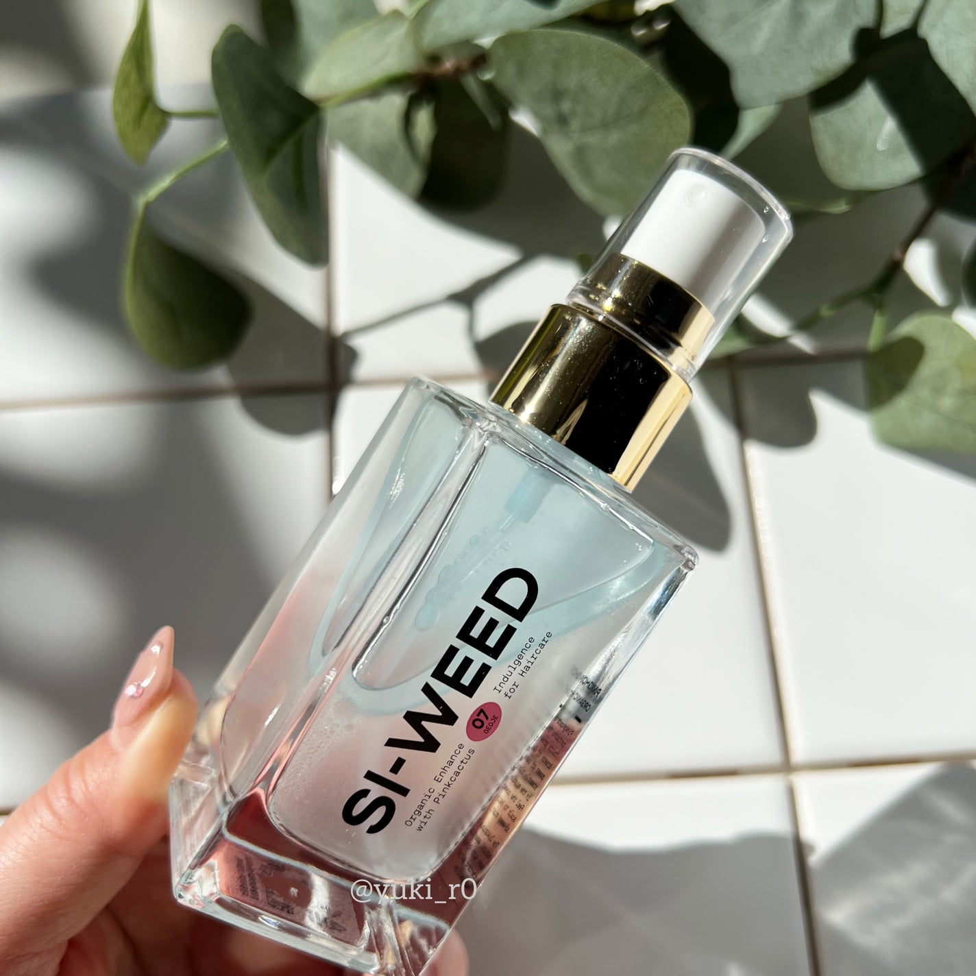 ORGANIC HAIR SI-WEED MIST/PINKGHOST/ヘアミストを使ったクチコミ(5枚目)