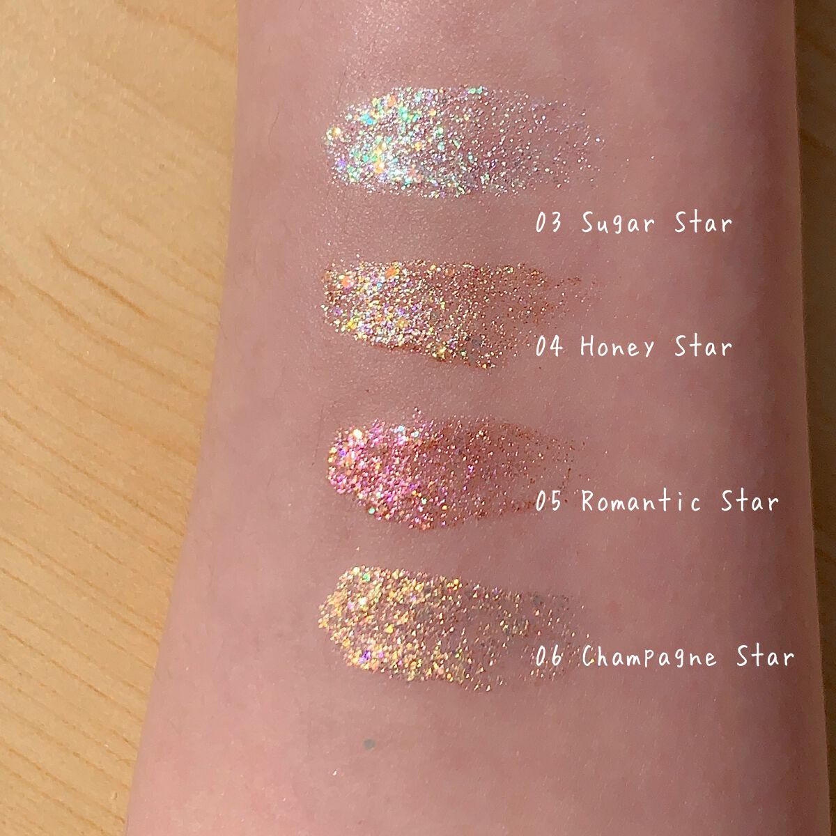 トゥインクルグリッター/VAVI MELLO/グリッターを使ったクチコミ(4枚目)