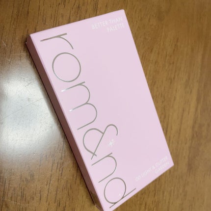 ベターザンパレット/rom&nd/アイシャドウパレットを使ったクチコミ(2枚目)