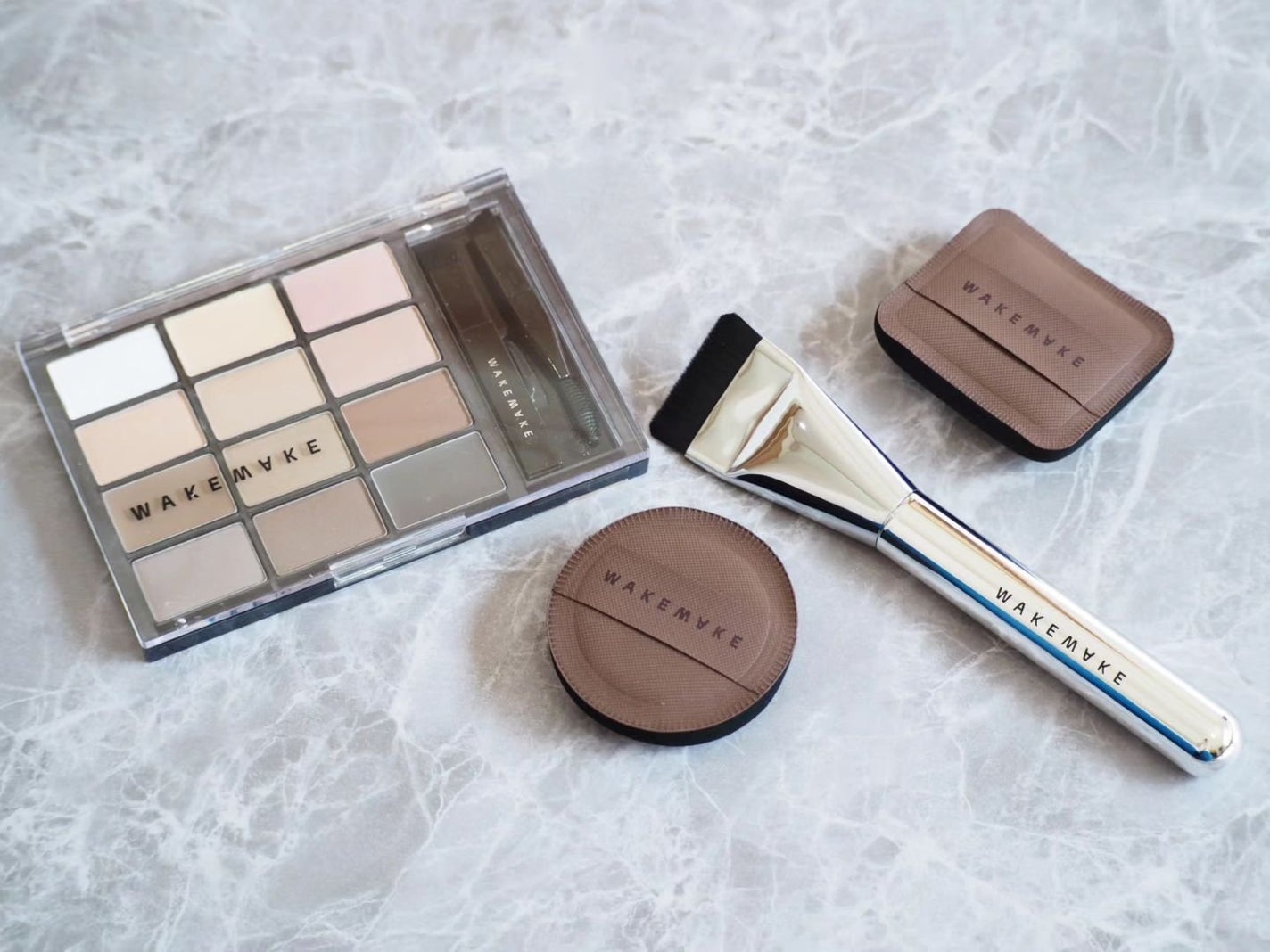 Spatula Wide Foundation Brush/wakemake/メイクブラシを使ったクチコミ(4枚目)