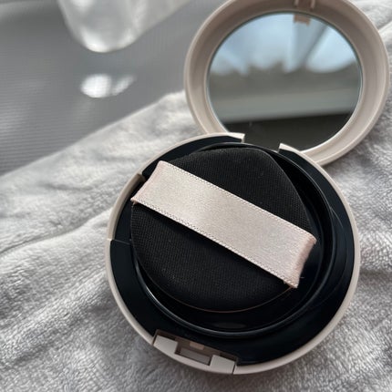 シフォンフィットクッションファンデーション 10 明るいオークル系/CEZANNE/クッションファンデーションを使ったクチコミ(2枚目)