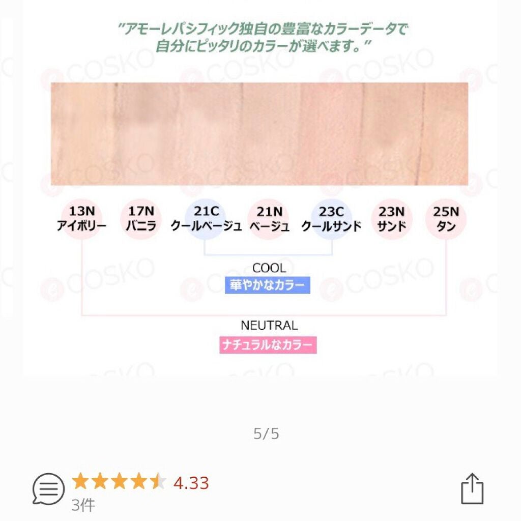 ネオクッション マット/LANEIGE/クッションファンデーションを使ったクチコミ(1枚目)